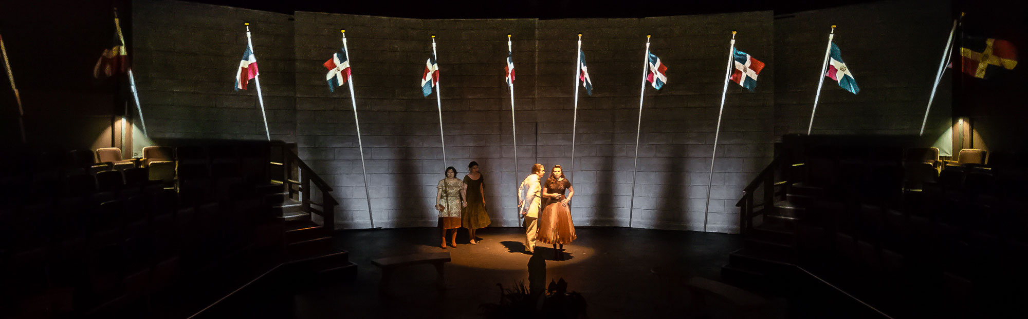 In the Time of the Butterflies, Scene 11, 2017, Rachel Clarke, Playwright’s Theater, CSUS. Photo: Rik Keller